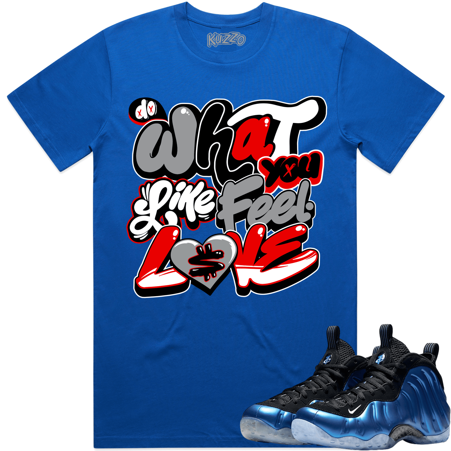 International Blue Royal Foamposites Shirts - Do What Love