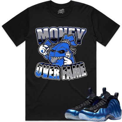 International Blue Royal Foamposites Shirts - Money Fame