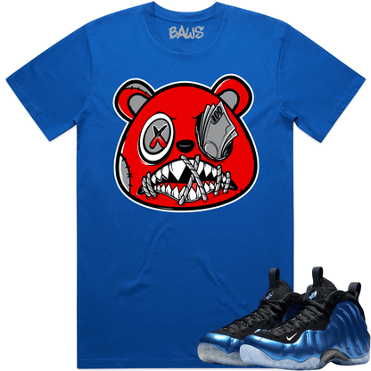 International Blue Royal Foamposites Shirts - Money Talks