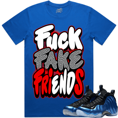 International Blue Royal Foamposites Shirts - Red FFF