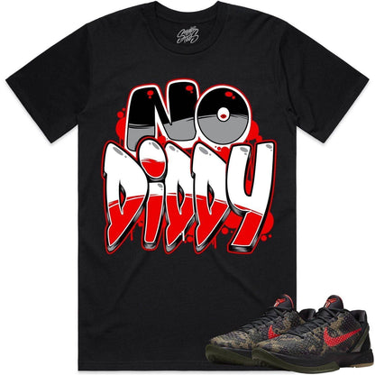 Italian Camo 6s Shirt - Kobe 6 Italian Camo 6s Shirts - NoDiddy