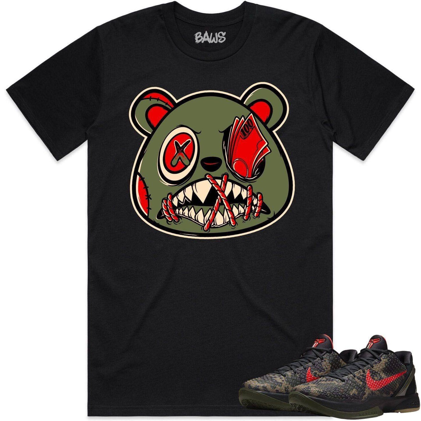 Italian Camo 6s Shirt - Kobe 6 Italian Camo Shirts - Lover Loser Baws