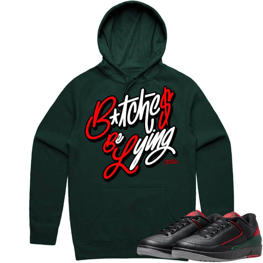 Italy 2s Hoodie - Jordan 2 Italy Origins 2s Hoodie - Red BBL