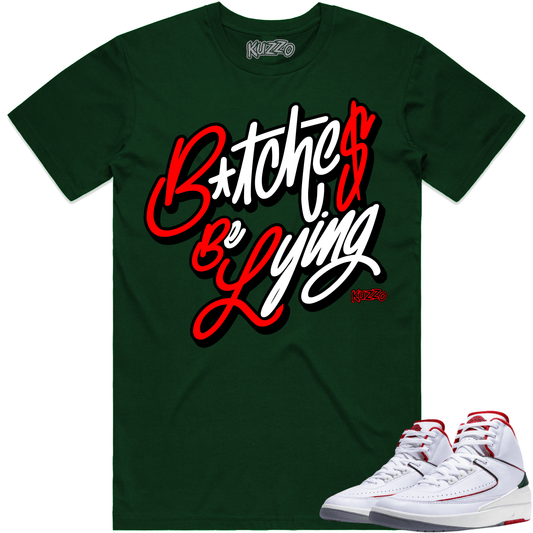 Italy 2s Shirt - Jordan 2 Origins Italy Sneaker Tees - BBL