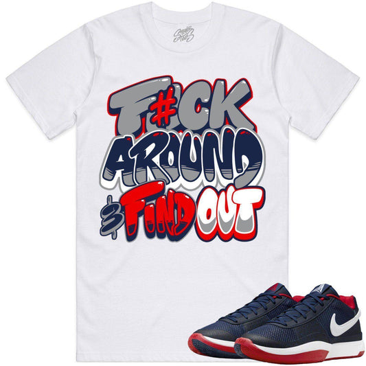 Ja 1 USA Shirts - Ja 1 USA Sneaker Tees - F#CK