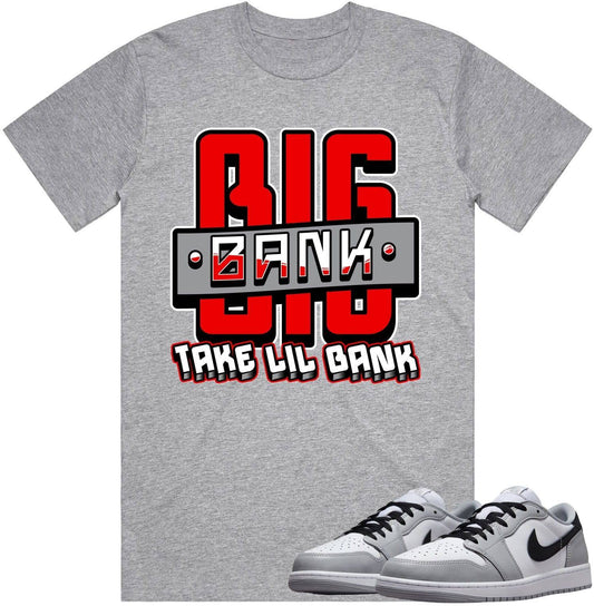 Jordan 1 Low Baron 1s Shirt - Baron 1s Sneaker Tees - Big Bank