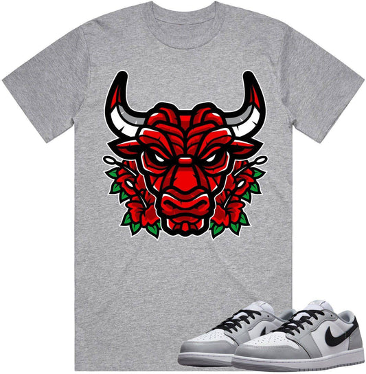 Jordan 1 Low Baron 1s Shirt - Baron 1s Sneaker Tees - Bully Roses