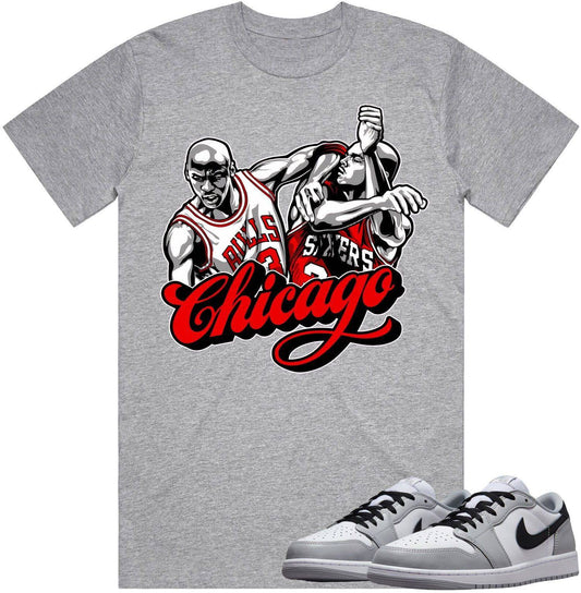 Jordan 1 Low Baron 1s Shirt - Baron 1s Sneaker Tees - Chicago