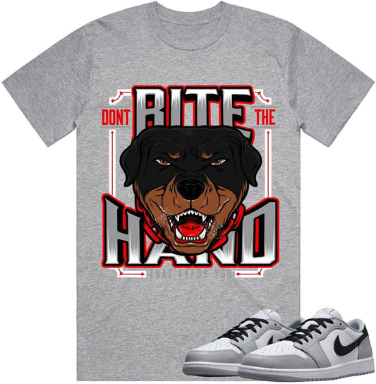 Jordan 1 Low Baron 1s Shirt - Baron 1s Sneaker Tees - Dont Bite