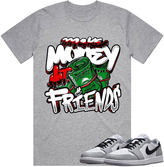 Jordan 1 Low Baron 1s Shirt - Baron 1s Sneaker Tees - Make Money