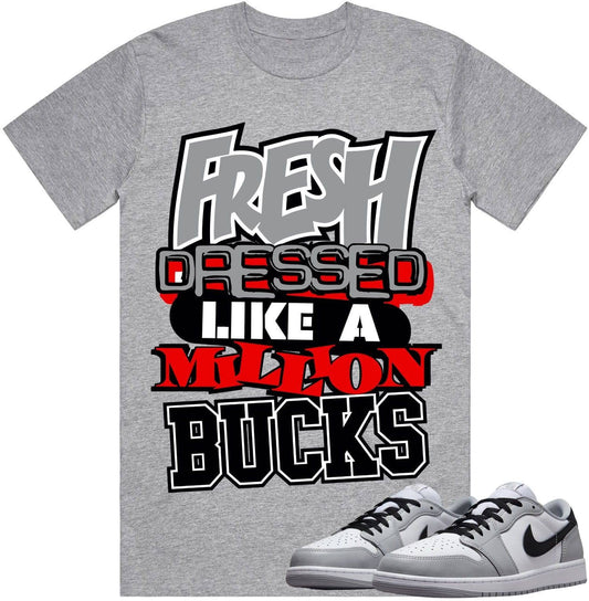 Jordan 1 Low Baron 1s Shirt - Baron 1s Sneaker Tees - Million Bucks