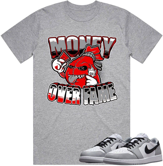 Jordan 1 Low Baron 1s Shirt - Baron 1s Sneaker Tees - Money Fame