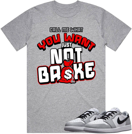 Jordan 1 Low Baron 1s Shirt - Baron 1s Sneaker Tees - Not Broke