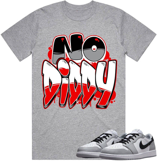 Jordan 1 Low Baron 1s Shirt - Baron 1s Sneaker Tees - Red NoDiddy