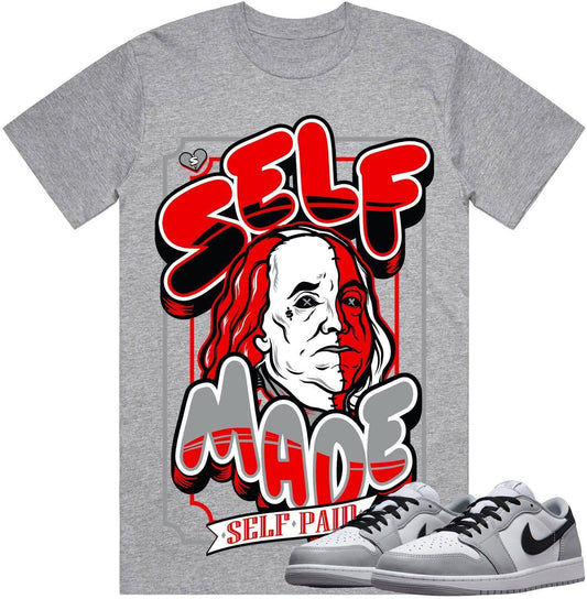 Jordan 1 Low Baron 1s Shirt - Baron 1s Sneaker Tees - Self Made