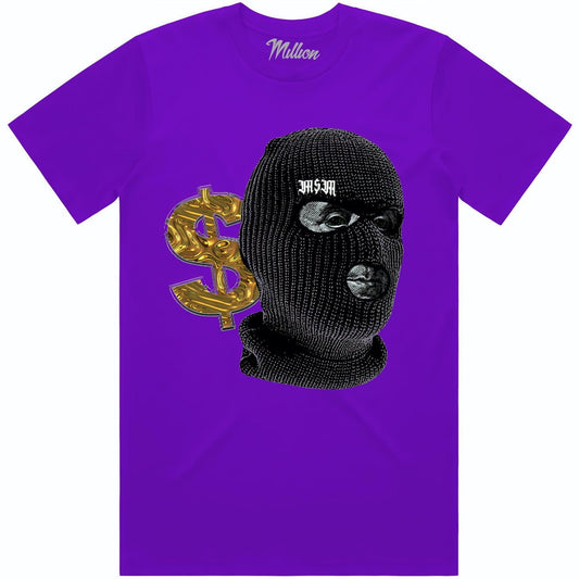 Jordan 12 Field Purple 12s - Shirt to Match - Sneaker Tees - Ski Mask