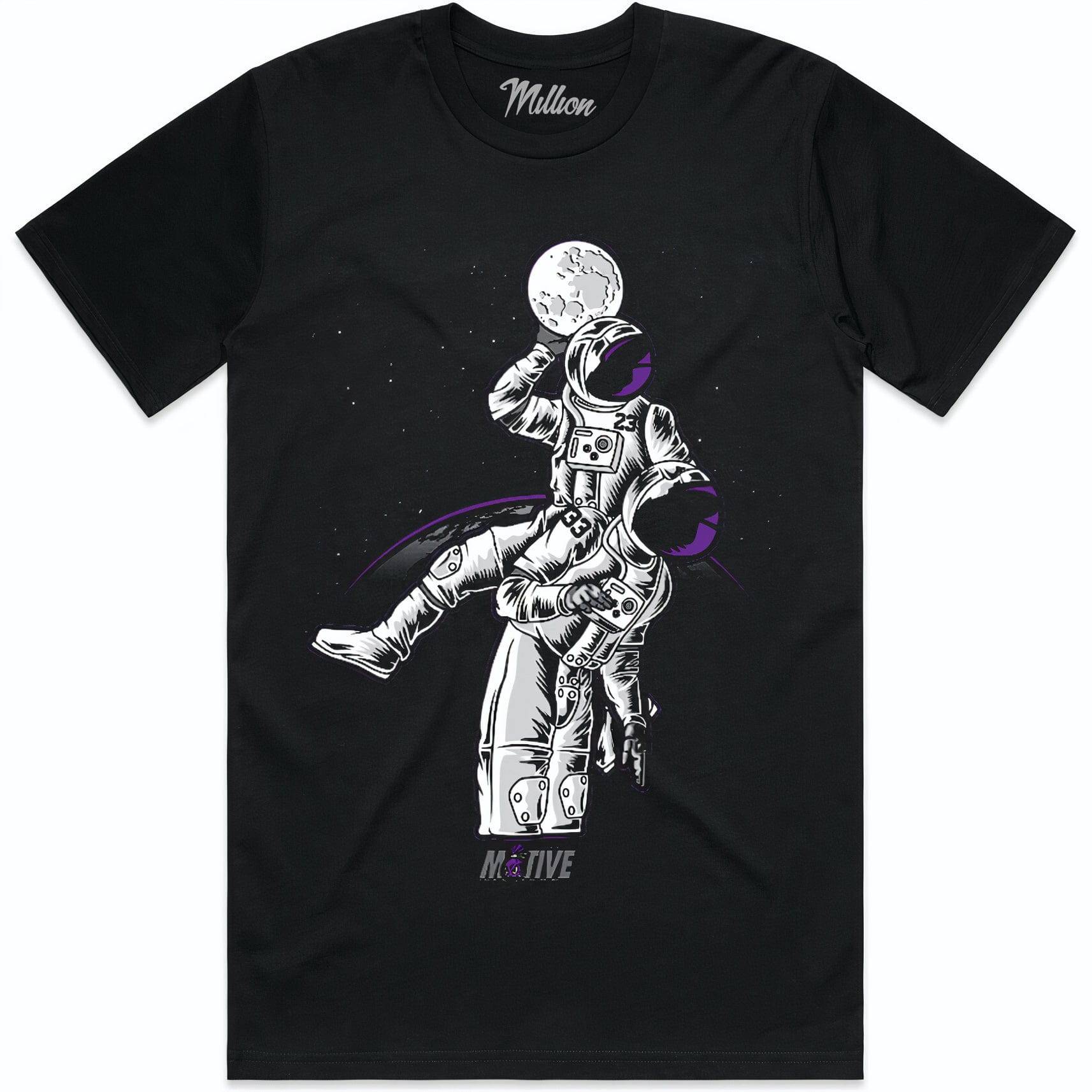 Jordan 12 Field Purple - Shirts to Match - Sneaker Tees - Moonman