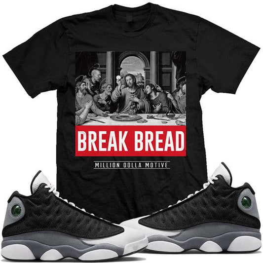Jordan 13 Black Flint 13s Sneaker Tees : Shirts to Match : Break Bread