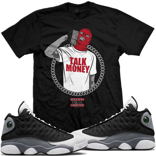 Jordan 13 Black Flint 13s Sneaker Tees : Shirts to Match : Talk Money
