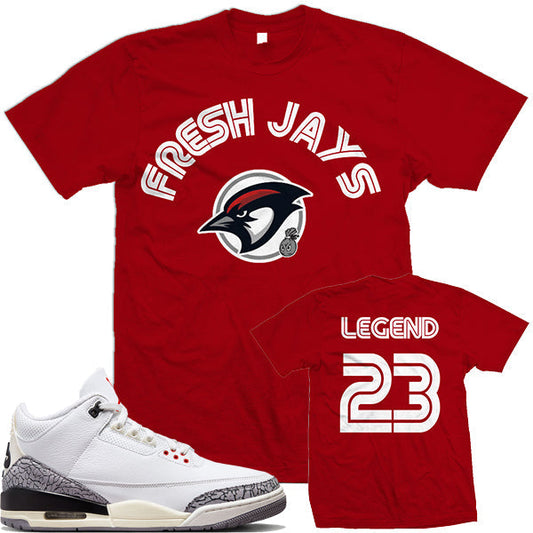 Jordan 3 White Cement Reimagined 3s : Shirts to Match : Fresh Jays