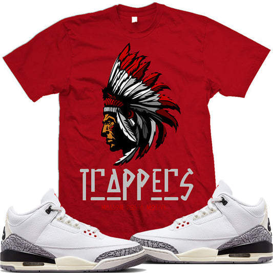 Jordan 3 White Cement Reimagined 3s : Shirts to Match : Trap
