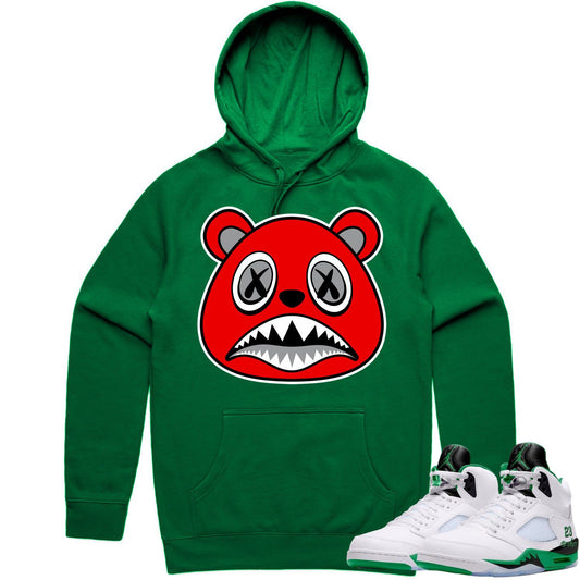 Jordan 5 Lucky Green 5s Hoodie - Lucky Green 5s Hoodie - Angry Baws