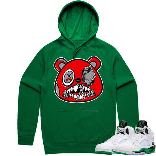 Jordan 5 Lucky Green 5s Hoodie - Lucky Green 5s Hoodie - Money Talks 