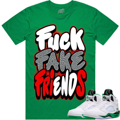 Jordan 5 Lucky Green 5s Shirt - Sneaker Tees - FFF