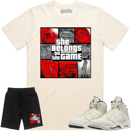 Jordan 5 Sail 5s Sneaker Outfits - Belongs to the Game