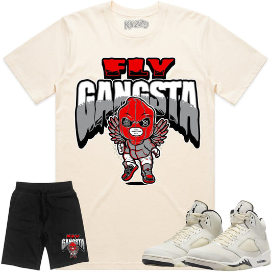 Jordan 5 Sail 5s Sneaker Outfits - Fly Gangsta