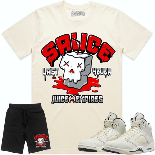 Jordan 5 Sail 5s Sneaker Outfits - Sauce