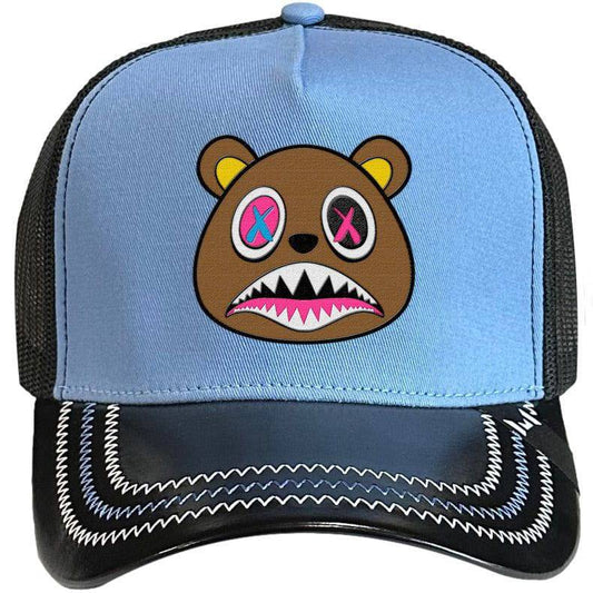 Jordan 5 University Blue  - Premium Trucker Hat - Crazy Baws