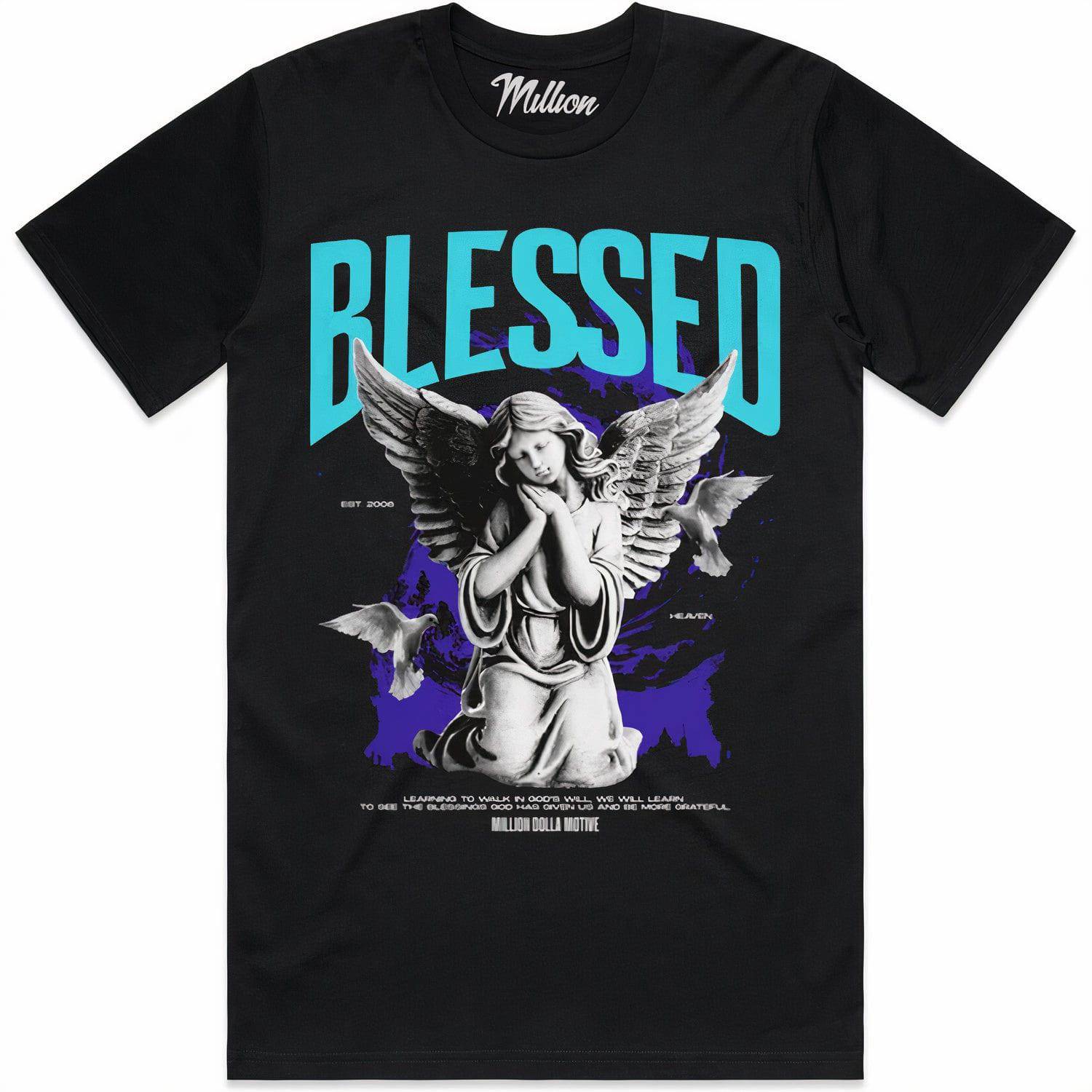 Jordan 6 Aqua 6s - Shirts to Match - Sneaker Tees - Blessed Angel