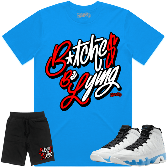 Jordan 9 Powder Blue 9s Sneaker Outfits - BBL