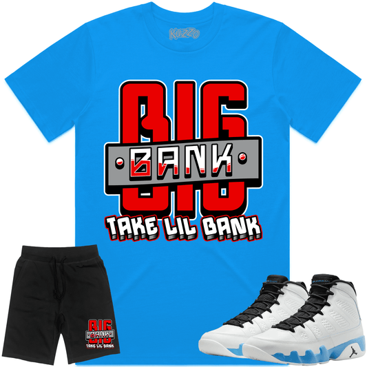 Jordan 9 Powder Blue 9s Sneaker Outfits - Big Bank