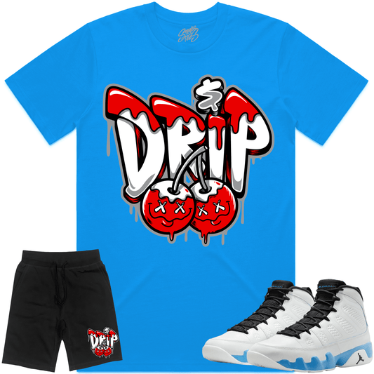 Jordan 9 Powder Blue 9s Sneaker Outfits - Money Drip