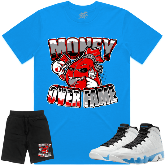 Jordan 9 Powder Blue 9s Sneaker Outfits - Money over Fame