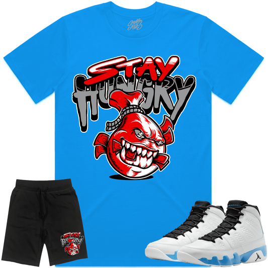 Jordan 9 Powder Blue 9s Sneaker Outfits - Stay Hungry