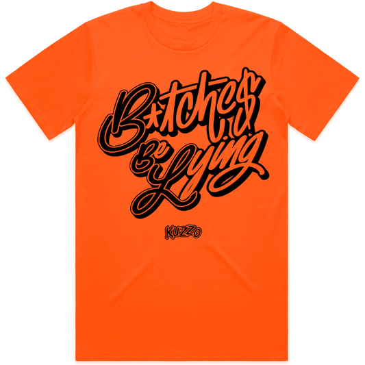 Jordan Brilliant Orange 12s - Fear 3s - Shirts to Match : BBL