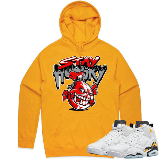 Jordan MVP 678 Yellow Ochre Hoodie - Ochre Hoodie - Stay Hungry