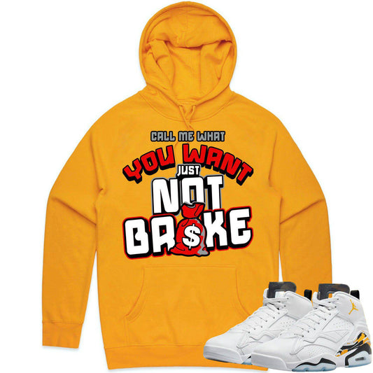 Jordan MVP 678 Yellow Ochre Hoodie - Ochre Hoodies - Red Not Broke