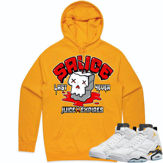 Jordan MVP 678 Yellow Ochre Hoodie - Ochre Hoodies - Red Sauce