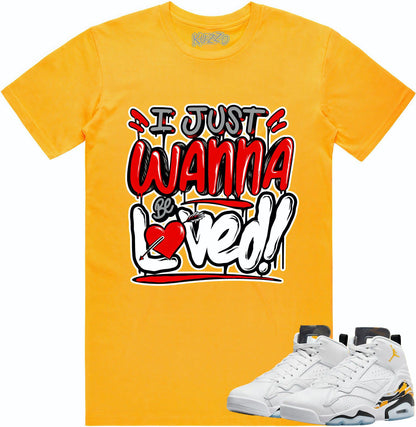 Jordan MVP 678 Yellow Ochre Shirt - Ochre Sneaker Tees - Loved