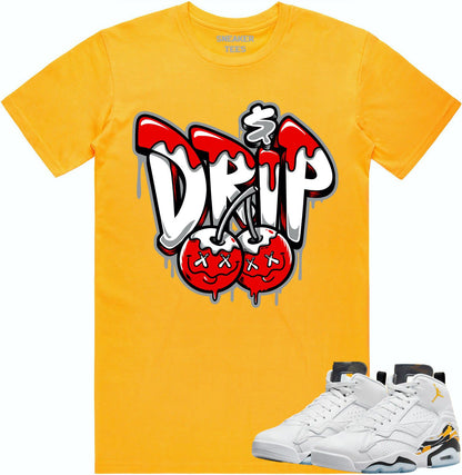 Jordan MVP 678 Yellow Ochre Shirt - Ochre Sneaker Tees - Money Drip