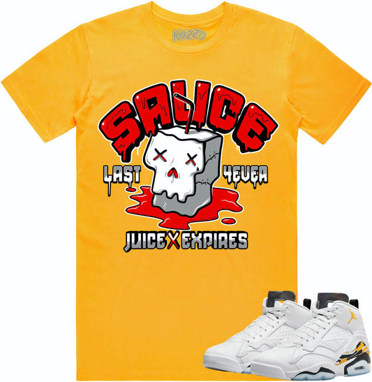 Jordan MVP 678 Yellow Ochre Shirt - Ochre Sneaker Tees - Sauce