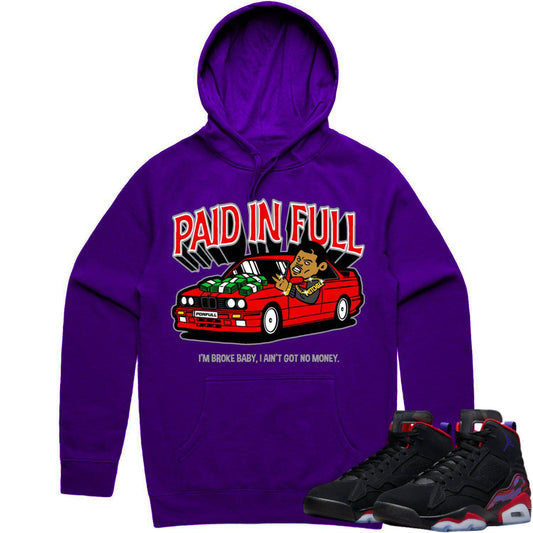 Jordan MVP Raptors Hoodie - Jordan 678 Raptors Hoodie - Red Paid