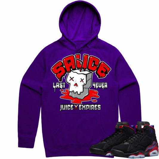 Jordan MVP Raptors Hoodie - Jordan 678 Raptors Hoodie - Red Sauce