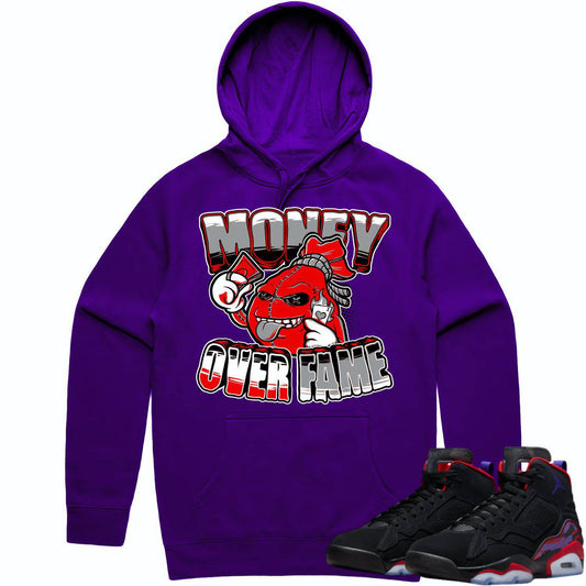 Jordan MVP Raptors Hoodie - Jordan Raptors Hoodie - Money over Fame