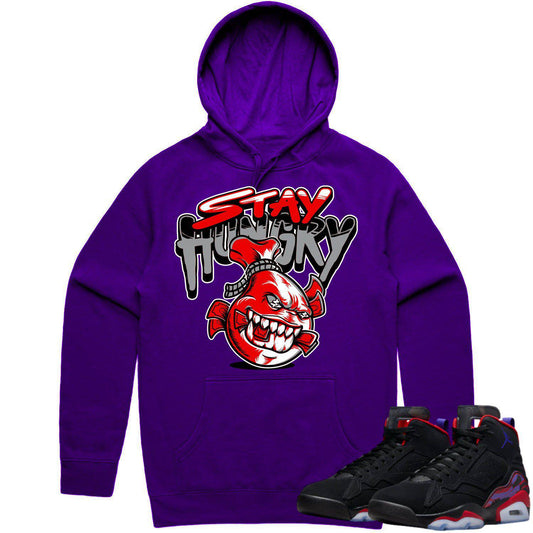 Jordan MVP Raptors Hoodie - Jordan Raptors Hoodie - Stay Hungry