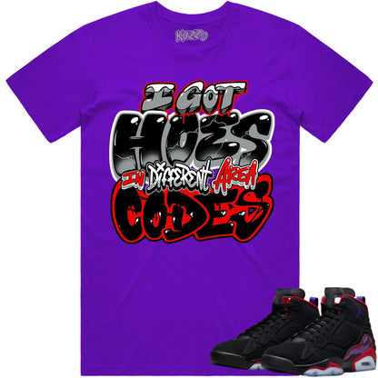 Jordan MVP Raptors Shirt - Sneaker Tees - Red Area Codes